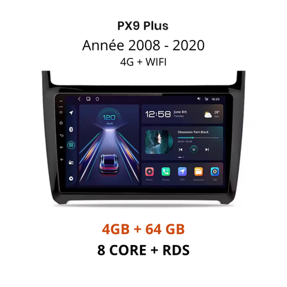 Ecran tactile CarPlay connexion wifi et 4G pour Volkswagen Polo