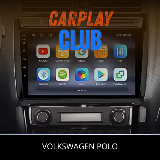 Ecran CarPlay sur tableau de bord Volkswagen Polo