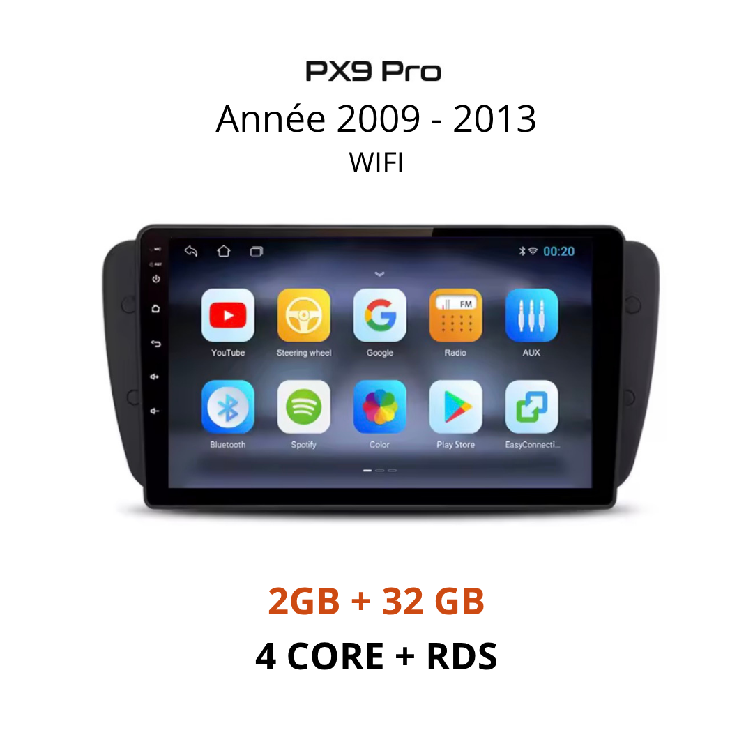Ecran CarPlay wifi année 2009-2013 pour Seat Ibiza