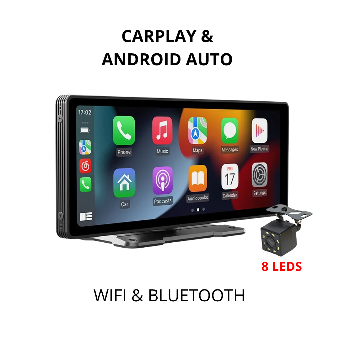 Ecran Carplay voiture universel avec camera de recule