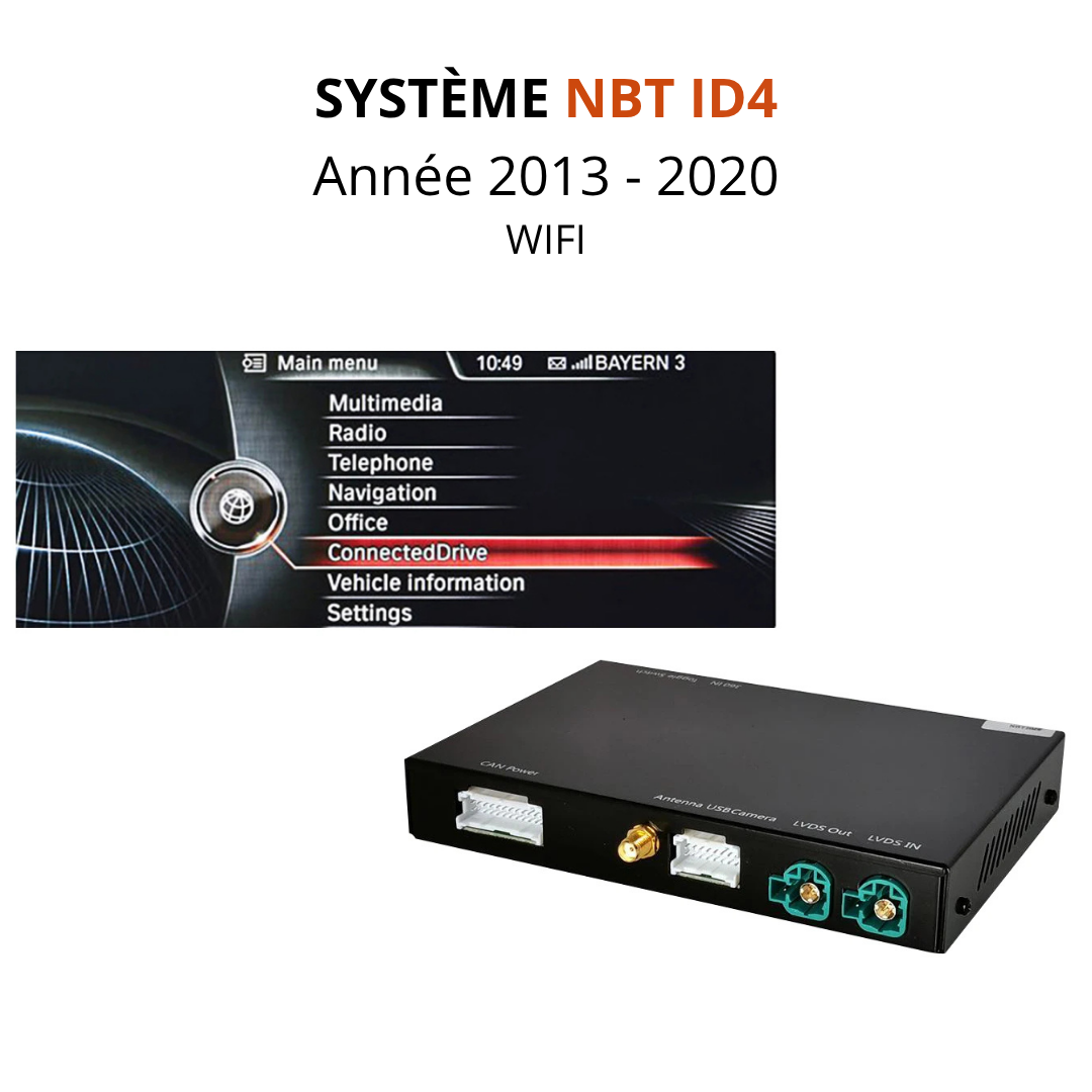 Système CarPlay module ID4 pour BMW