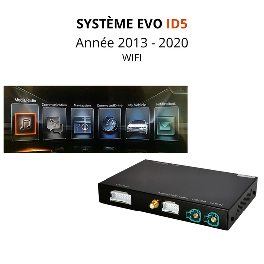 Système CarPlay ID5 module pour BMW